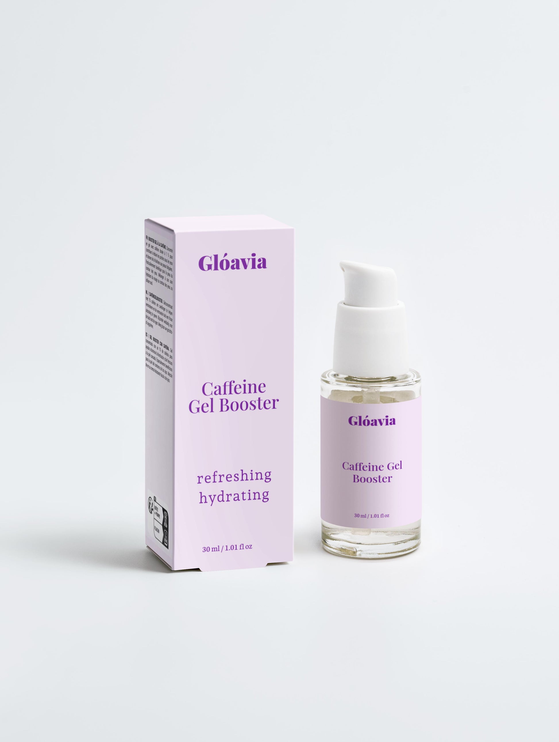 Caffeine Gel for Puffiness & Fatigue | Glóavia Skincare