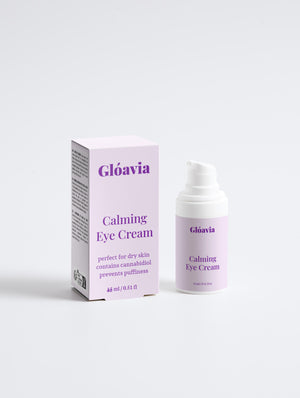 Calming Eye Cream with CBD | Puffiness + Hydration Treatment