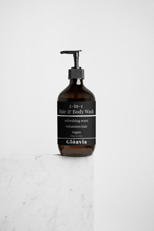Men’s 2-in-1 Hair & Body Wash | Volume + Hydration | Glóavia