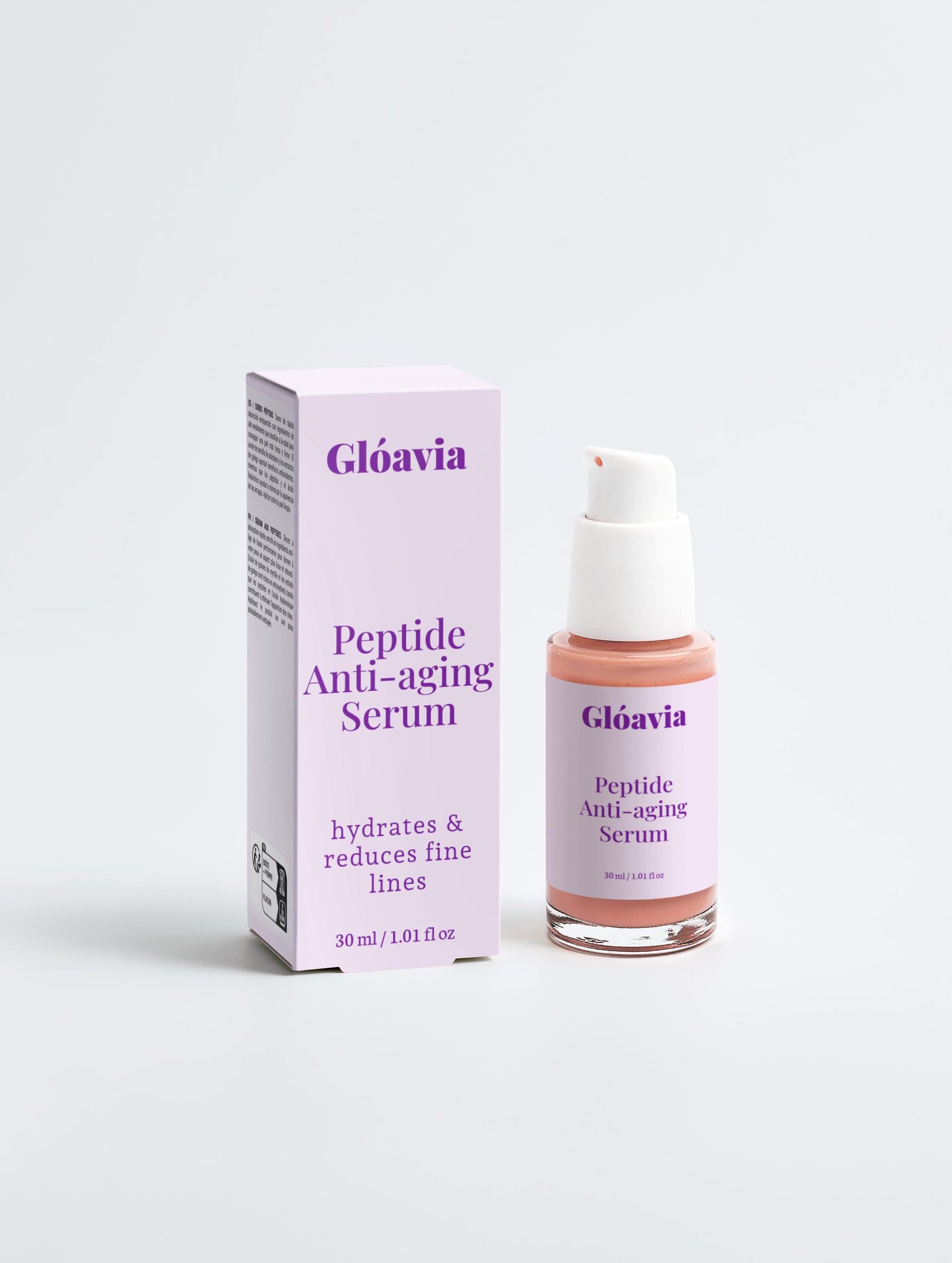 Peptide Anti-Aging Serum | Glóavia Skincare