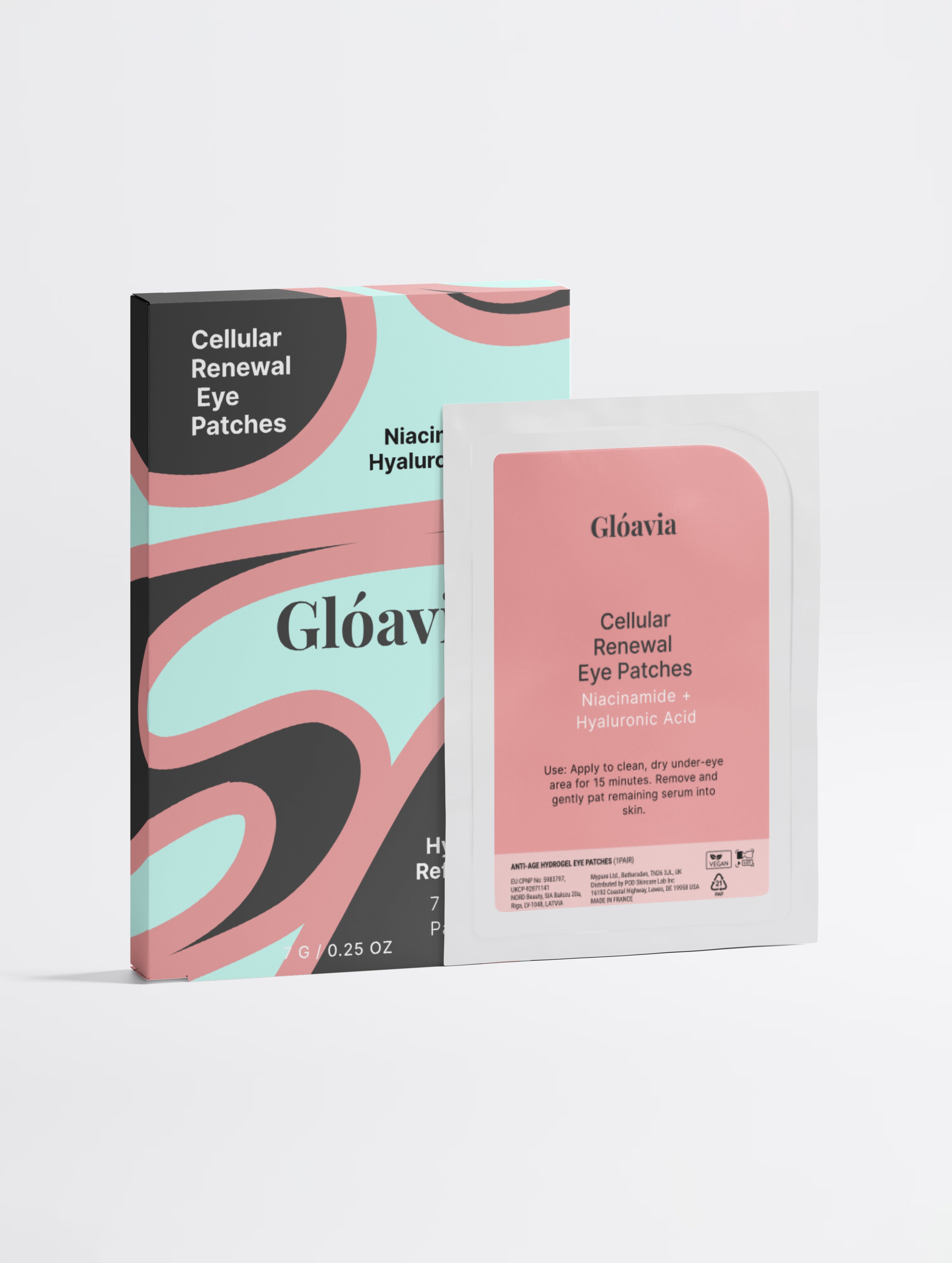 Cellular Renewal Eye Patches (Niacinamide + Hyaluronic Acid)