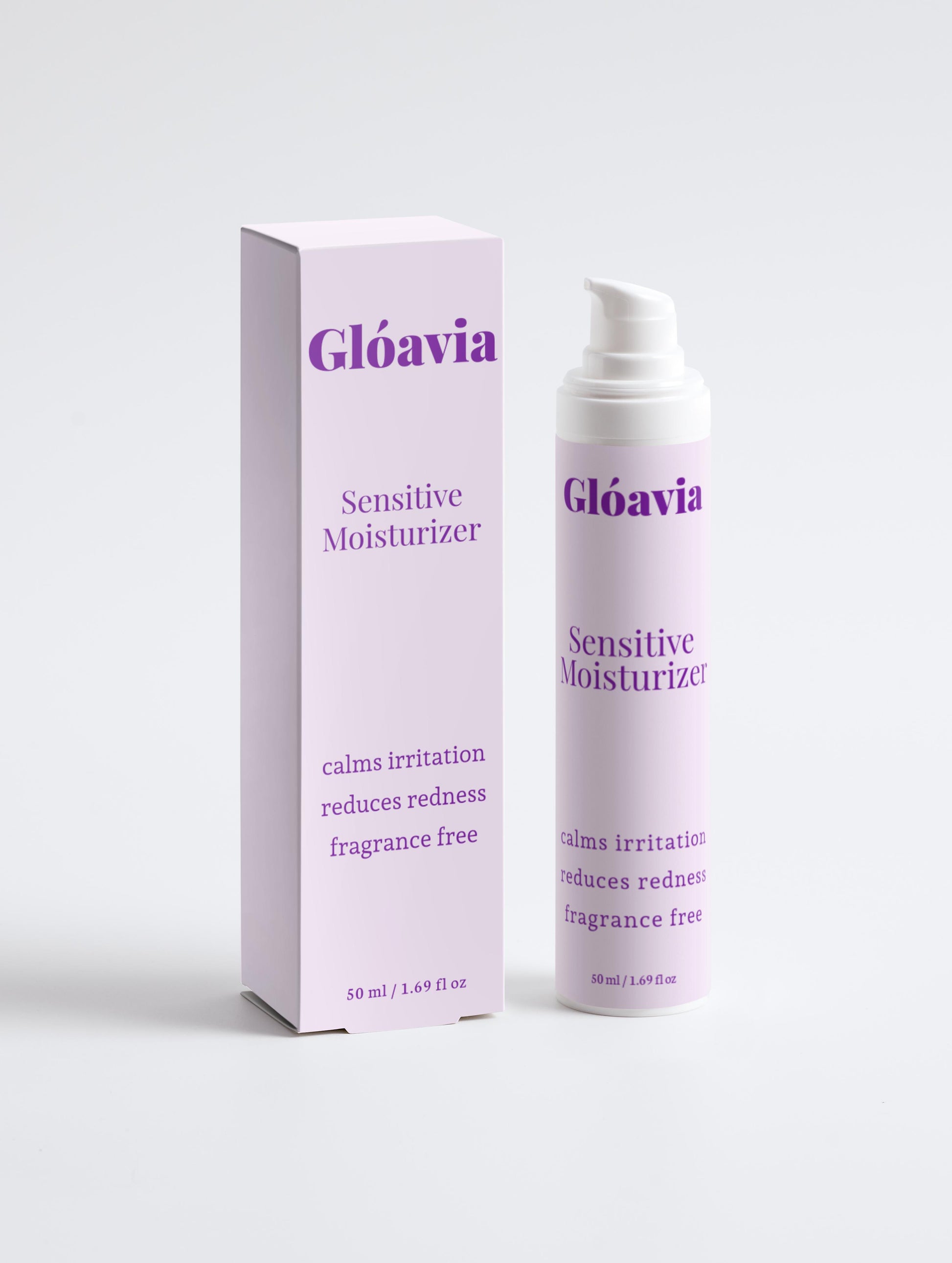Fragrance-Free Sensitive Skin Moisturiser | Glóavia