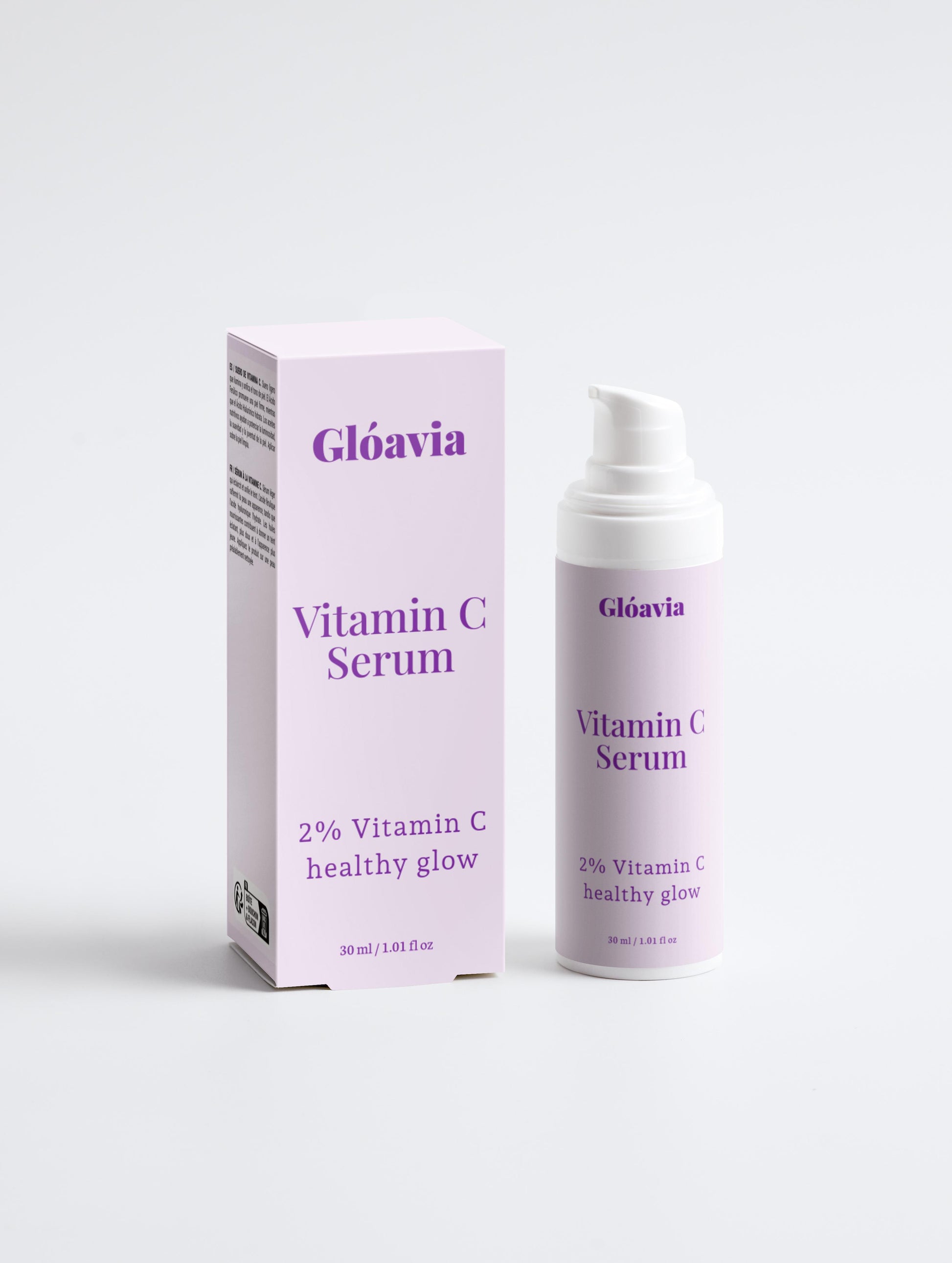 Vitamin C Serum with Ferulic Acid & Hyaluronic Acid | Glóavia