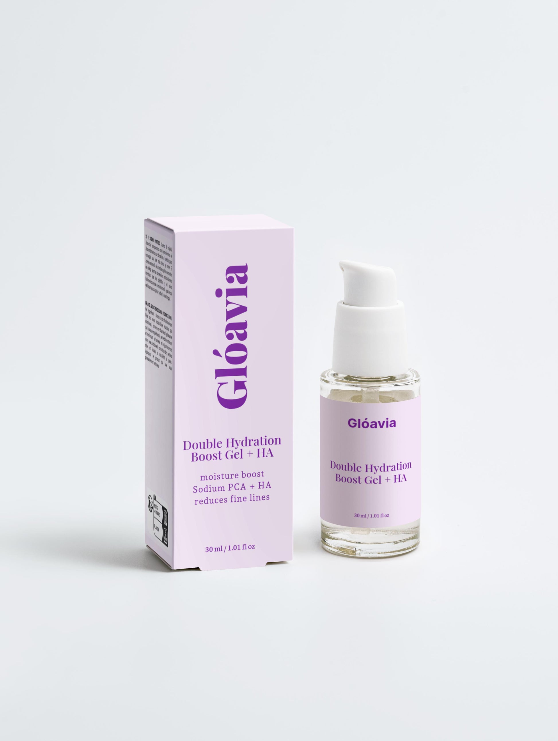 Double Hydration Boost Gel with Hyaluronic Acid | Glóavia