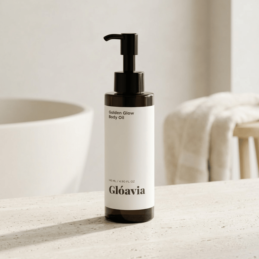Golden Glow Body Oil - Gloavia