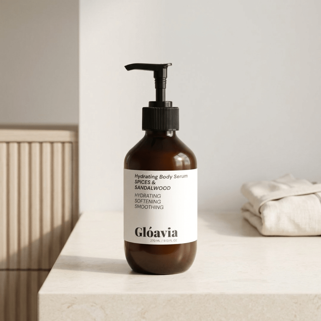 Hydrating Body Serum, Spices & Sandalwood - Gloavia
