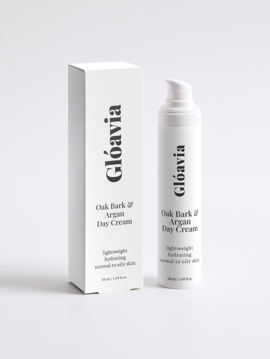 Oak Bark & Argan Day Cream - Gloavia